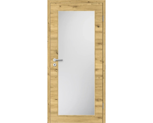 Innentür mit Holzrahmen und Türdrücker