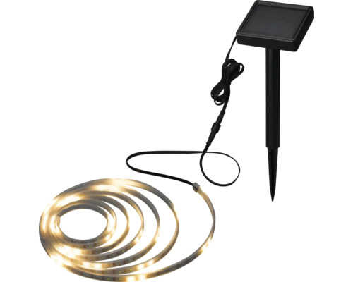 Solarbetriebener LED Lichtschlauch mit Erdspieß