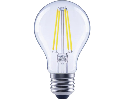Klare LED Lampe mit sichtbaren Glühfäden