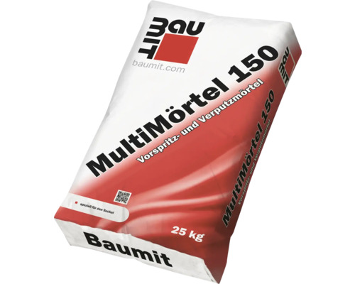 Sack Baumit MultiMörtel 150 Vorspritz- und Verputzmörtel, 25 Kilogramm