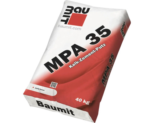 MPA 35 Baumit 40 kg Sack Kalk Zement Putz MPA 35 von Baumit, 40 Kilogramm
