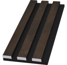 Akustikpaneel mit Holzstreifen auf Filzträger