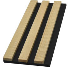 Akustikplatte mit Holzrippen auf Filz