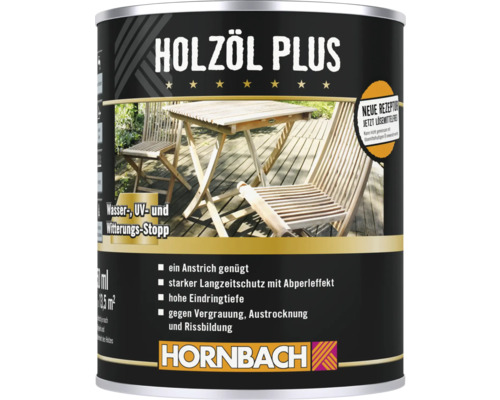 HORNBACH Holzöl Plus bangkirai 750 ml HORNBACH Holzöl Plus bangkirai 750 ml