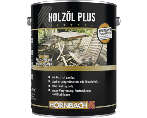 HORNBACH Holzöl Plus bangkirai 5 l
