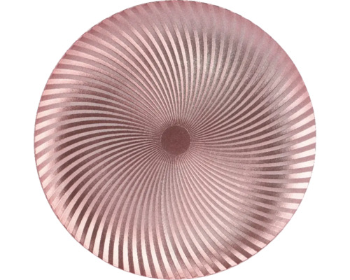 Dekorative runde Platzmatte mit Spiralmuster Dekorative runde Platzmatte mit Spiralmuster