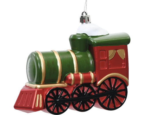 Dekorativer Zug als Christbaumschmuck