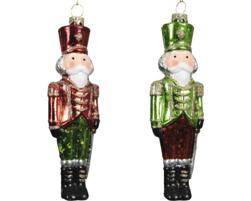 Zwei Nussknacker als Christbaumschmuck