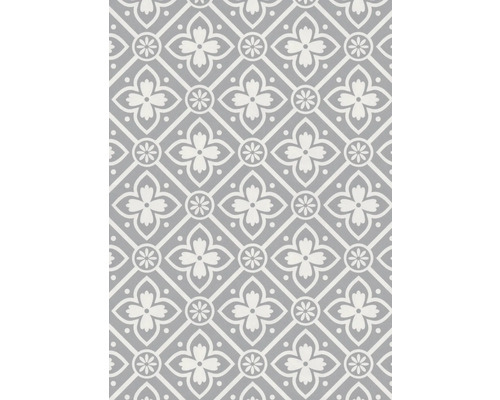 Dekorfliese mit floralem Muster