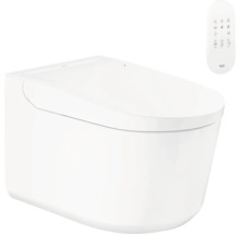 Weißes Dusch-WC mit Fernbedienung