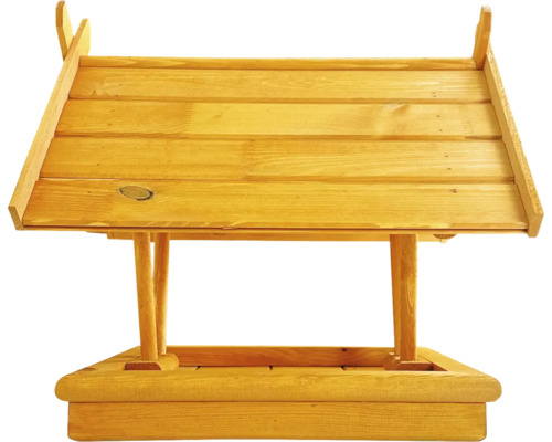 Vogelhaus aus Holz mit Dach