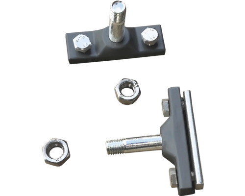 Erdungsbandhalter mit Schrauben und Muttern