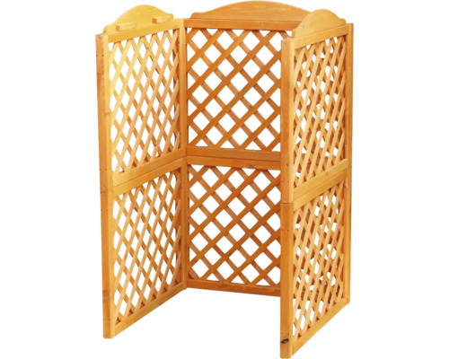 Mülltonnenbox promadino Rex für 1 Tonne 93 x 79 x 127 cm braun