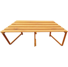 Holzklapptisch für den Garten