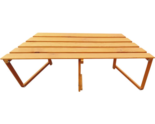 Holzklapptisch für den Garten