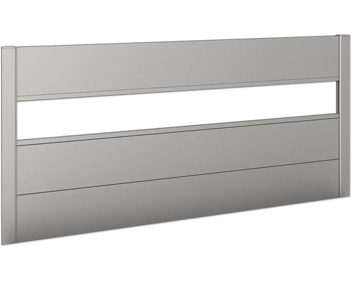 Sichtschutz Biohort für Belvedere 1 Stück mit Acryleinsatz Gr.200 quarzgrau-metallic Heizkörperverkleidung aus Metall
