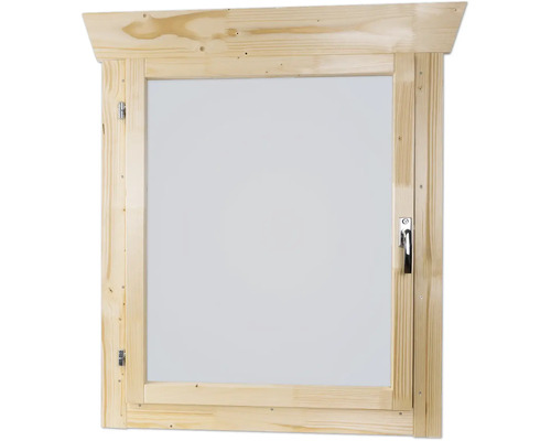 Holzfenster mit Griff