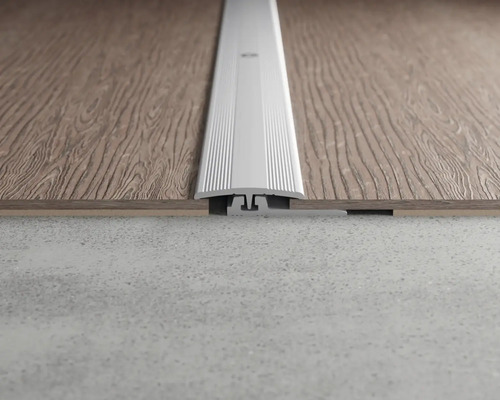 Übergangsprofil zwischen Holzboden und Betonboden