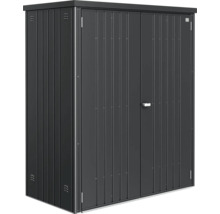 Geräteschrank Biohort Gr. 150 155 x 83 x 182,5 cm dunkelgrau-metallic