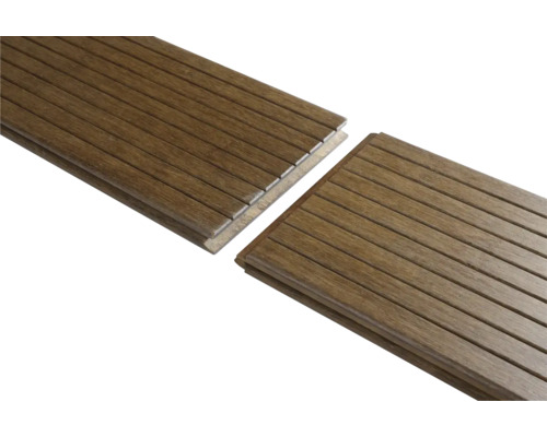 Konsta Terrassendiele Bambus Vollprofil geriffelt/glatt 1860 x 139 x 18 mm hellbraun Konsta Terrassendiele Bambus Vollprofil geriffelt/glatt 1860 x 139 x 18 mm hellbraun