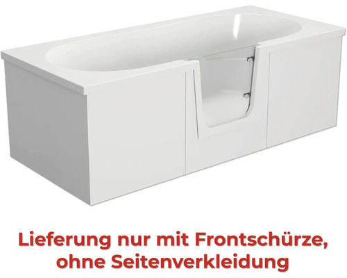 Rechteckbadewanne mit Tür mittig Anschlag rechts Schulte Q2 170x75 cm alpinweiß glänzend mit Frontschürze D80007M3-3 Rechteckbadewanne mit Tür mittig Anschlag rechts Schulte Q2 170x75 cm alpinweiß glänzend mit Frontschürze D80007M3-3