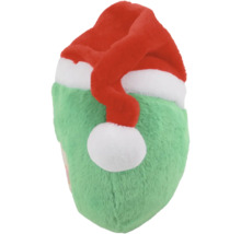 Plüschtier mit Weihnachtsmütze
