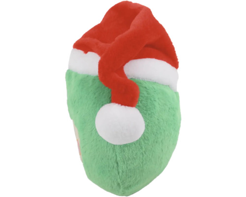 Plüschtier mit Weihnachtsmütze