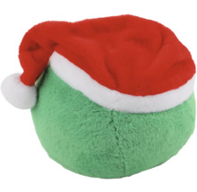 Plüschtier mit Weihnachtsmütze
