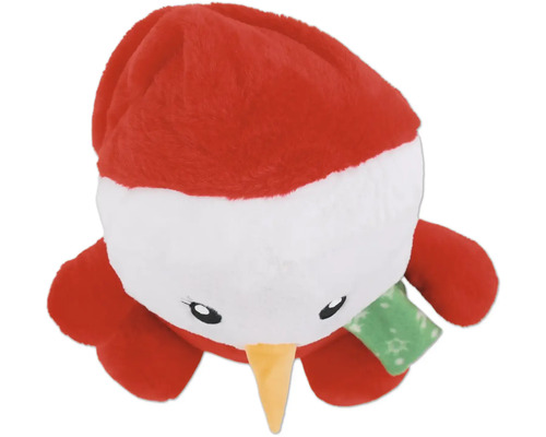 Plüsch Schneemann mit Mütze und Schal