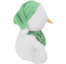 Plüsch Schneemann mit Mütze und Schal