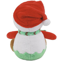 Plüschtier Schneemann mit Weihnachtsmütze und Schal