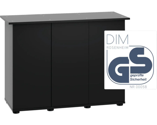 Aquariumunterschrank mit drei Türen und GS Zeichen für geprüfte Sicherheit