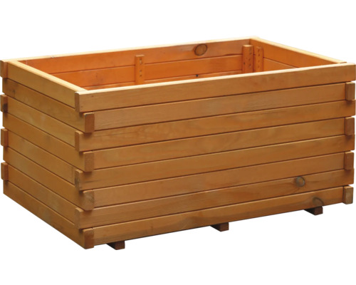 Holzpflanzkasten für den Garten