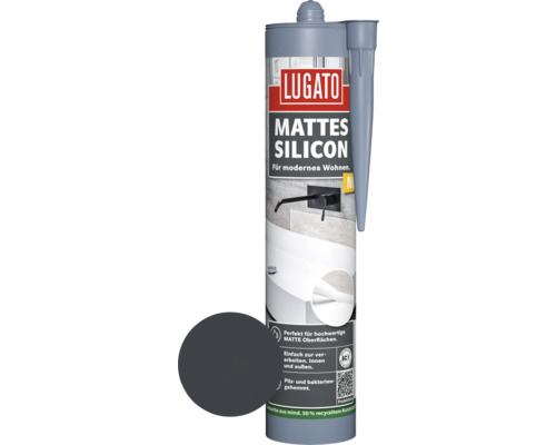 Lugato Mattes Silikon anthrazit 310 ml