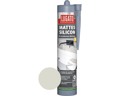 Lugato Mattes Silikon silbergrau 310 ml