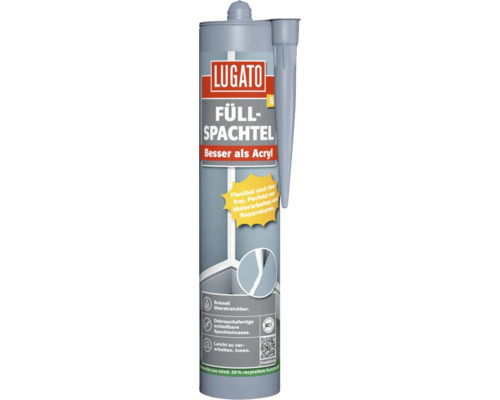 Lugato Füllspachtel, gebrauchsfertige Spachtelmasse in Kartusche