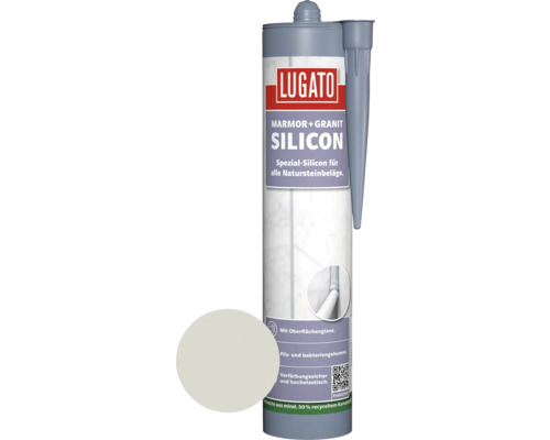 Lugato Spezial-Silikon Marmor + Granit silbergrau 310 ml Lugato Spezial-Silikon Marmor + Granit silbergrau 310 ml