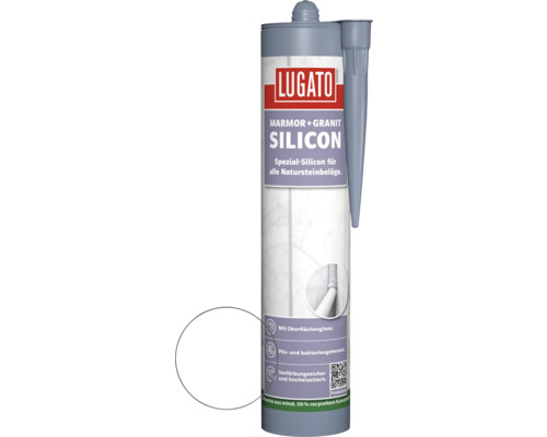 Lugato Spezial-Silikon Marmor + Granit transparent 310 ml Lugato Spezial-Silikon Marmor + Granit transparent 310 ml