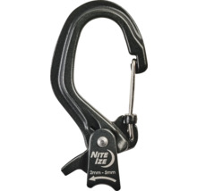 Nite Ize Karabiner mit Drahtverschluss und Spannhebel
