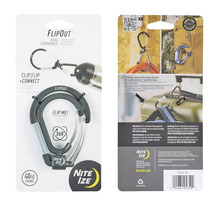 Nite Ize Flipout Doppelkarabiner mit Klappmechanismus
