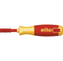 Wiha Logo auf einem Schraubendrehergriff