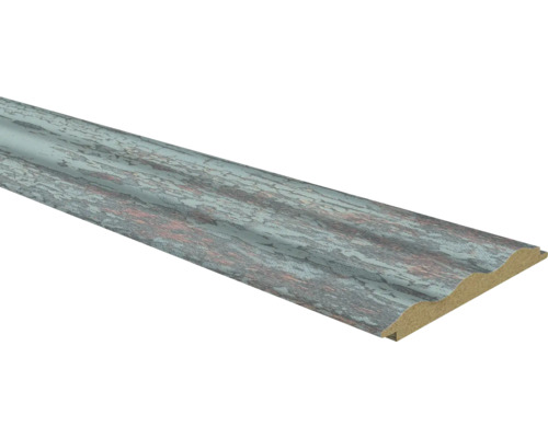 Fußleiste mit Holzstruktur