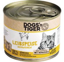 Dose Dogs''n Tiger Lieblingsspeise Huhn Katzenfutter