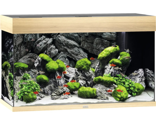 Aquarium JUWEL Rio 125 mit LED-Beleuchtung, Pumpe, Filter, Heizer ohne Unterschrank helles Holz Aquarium JUWEL Rio 125 mit LED-Beleuchtung, Pumpe, Filter, Heizer ohne Unterschrank helles Holz