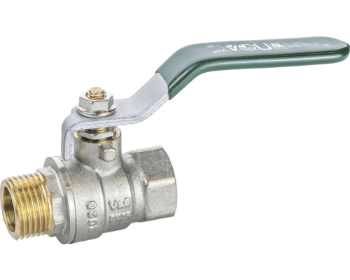 Trinkwasser-Kugelhahn veporit 1/2" IGxAG, DVGW geprüft