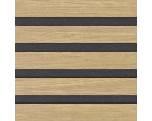 Holzpaneel mit horizontalen Streifen