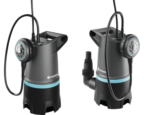 Zwei Gardena Schmutzwasserpumpen im Set.