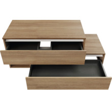 Waschtischunterschrank mit zwei Schubladen