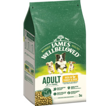 James Wellbeloved Adult Hundefutter mit Truthahn und Reis, 2 Kilogramm