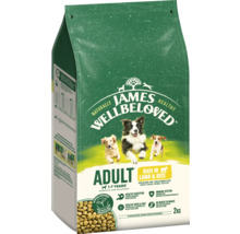 James Wellbeloved Adult Hundetrockenfutter mit Lamm und Reis in einer 2 Kilogramm Packung